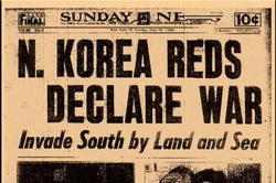 Korean War Newspaper